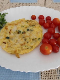 Una foto de Tortilla de bacalao