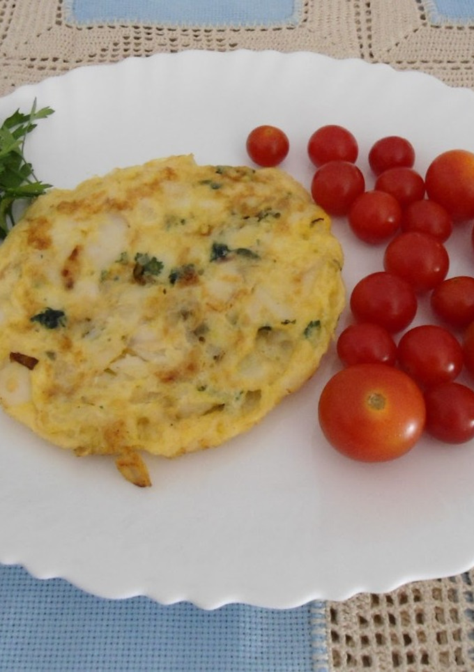 Una foto de Tortilla de bacalao