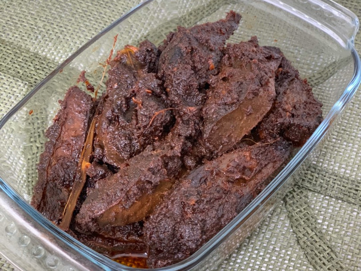 Ini dia! Bagaimana cara buat Rendang Limpa Kering dijamin sesuai selera