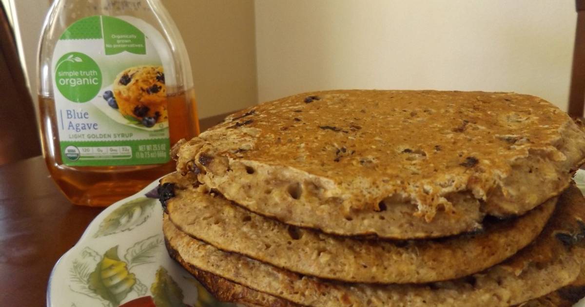 Mega pancakes de avena y almendra Receta de MI COCINA NATURAL Cookpad