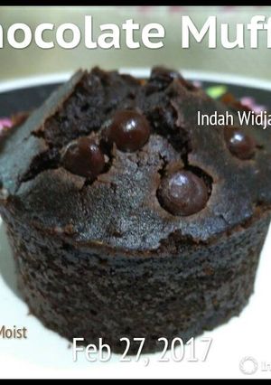 Foto resep Chocolate Custard Muffin Ter- Enak 👏👏👏