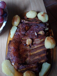 Una foto de Churrasco de cerdo al horno(Costillas)