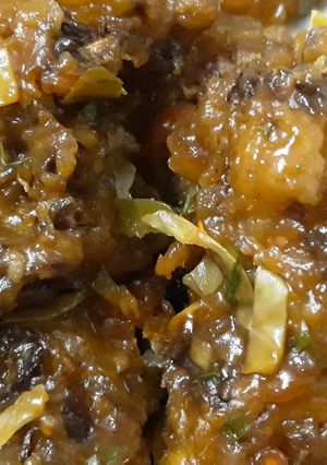 A picture of Manchurian balls.