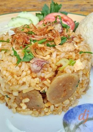 Foto resep Nasi Goreng Bakso
