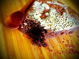 Tarta de chocolate y tahini Keto
