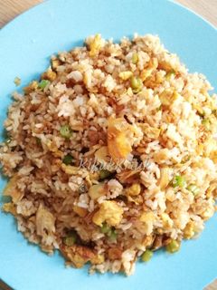 Foto resep Nasi Goreng Ikan Asin ala Xanders Kitchen