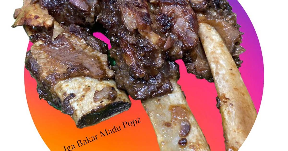 Resep Iga Bakar Madu Popz Oleh Popi Hadi Cookpad