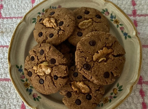 Una foto de Galletas navideñas de nuez