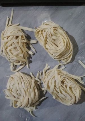 Foto resep Mie homemade tanpa telur