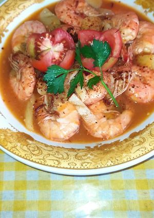Foto resep Udang asam manis