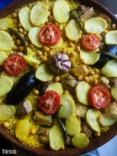 Una foto de Arroz al horno de L'Horta de València