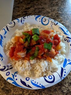 A picture of Shrimp Creole.