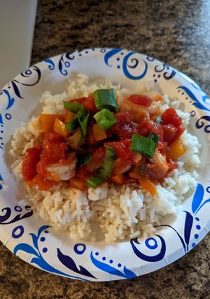 A picture of Shrimp Creole.