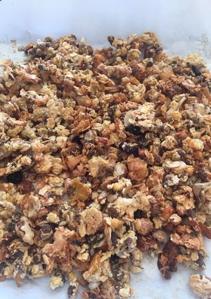 Una foto de Granola sin miel - saludable fácil