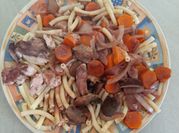 Une photo de sauce vin rouge
