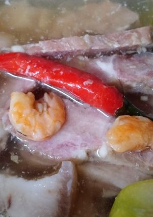 Hình của món Thịt heo ngâm cóc non.