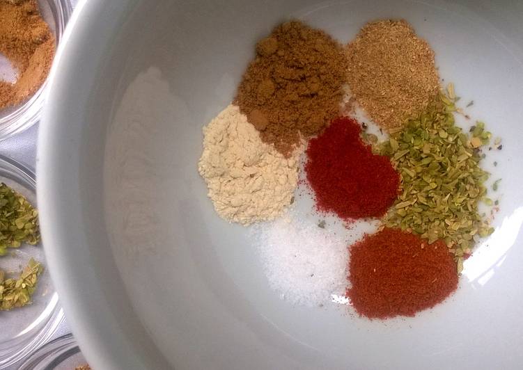 Steps to Make Favorite Piri Piri Spice Mix