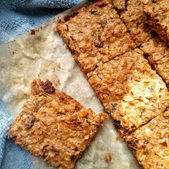 Carrot & Walnut Oat Bars A picture of Carrot & Walnut Oat Bars.
