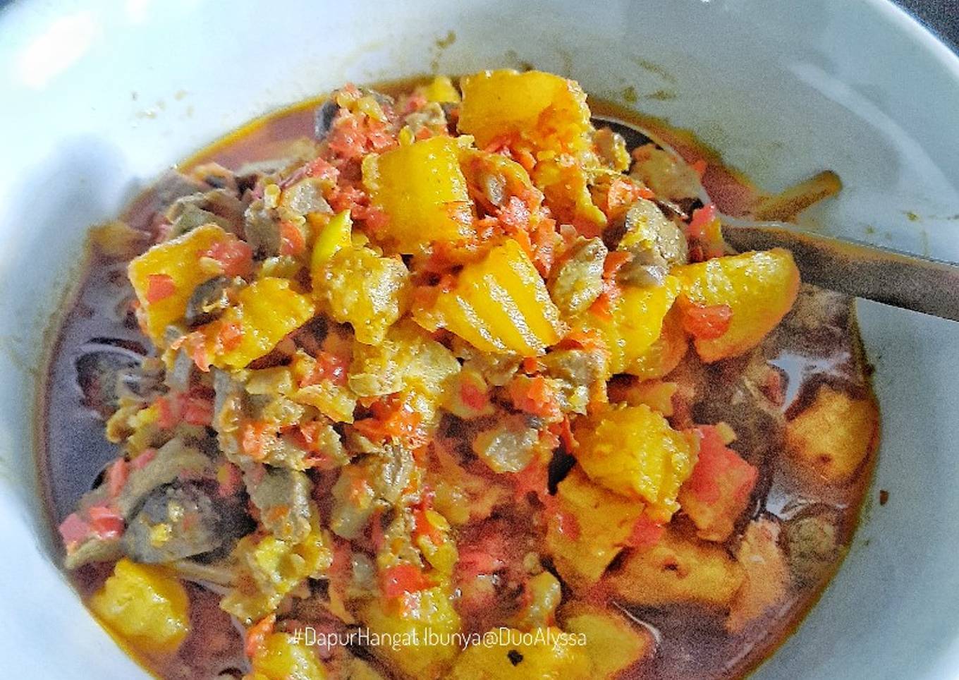 #52 Sambel goreng kentang ati ampela