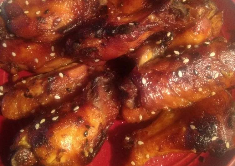 Easiest Way to Prepare Super Quick Homemade Sticky Chicken Wings for Crockpot
