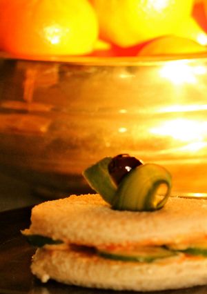 A picture of Cucumber Sandwich.