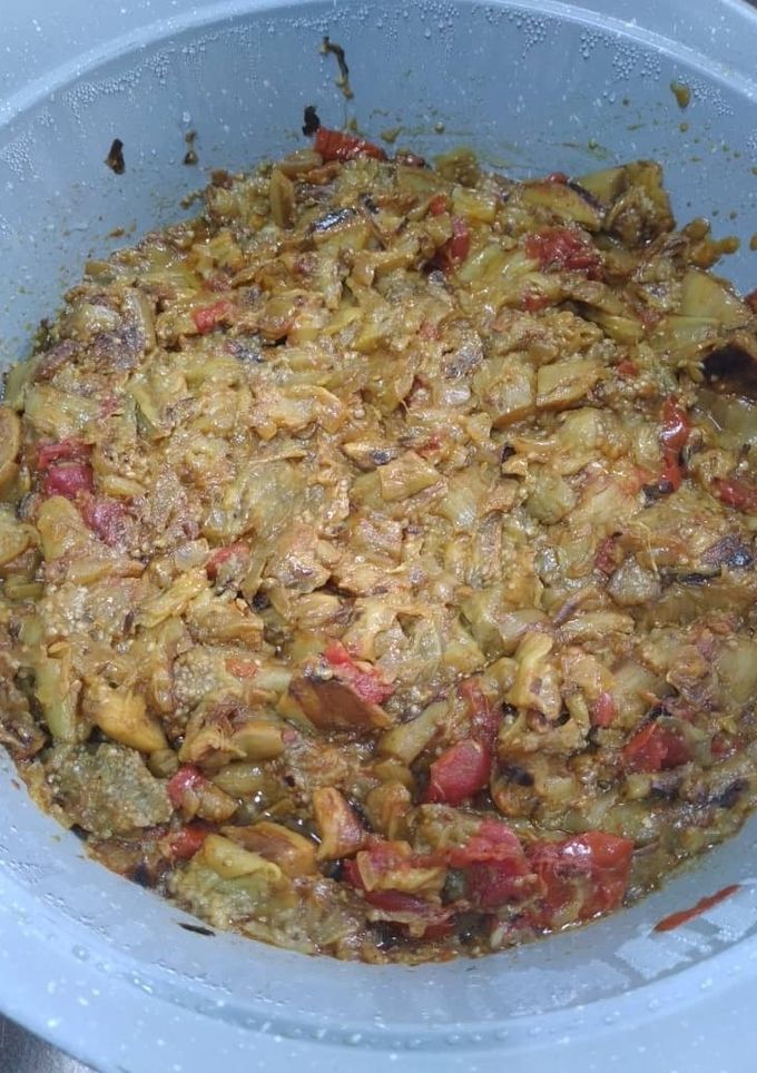 عکسی از دستور خوراک بادمجان خوشمزه 😊😊