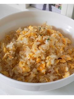 Foto resep Nasi Goreng Ikan Asin (Shirataki rice)