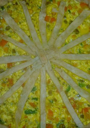 Una foto de Tarta de verduras y ricota