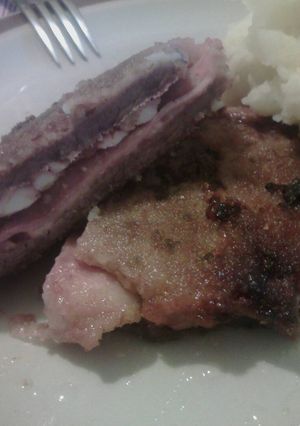 Una foto de Milanesas rellenas