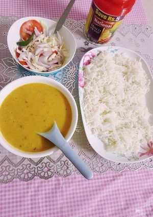 दाल चावल (dal chawal recipe in Hindi) रेसिपी मुख्य फोटो