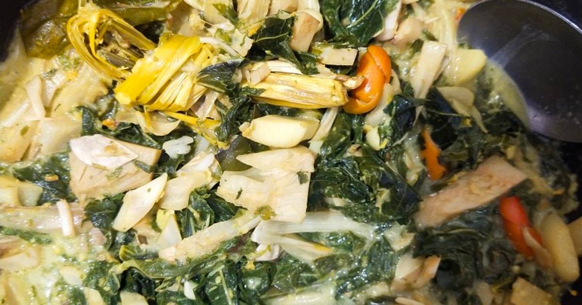 Resep Sayur Nangka Daun Singkong Dan Daun So Gurih oleh Dwi Susanto ...