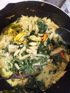 Foto resep Sayur Nangka Daun Singkong Dan Daun So Gurih