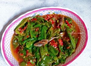 Foto resep Oseng Genjer Ikan Asin