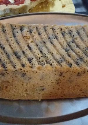 Una foto de Budín de vainilla con chips de chocolate