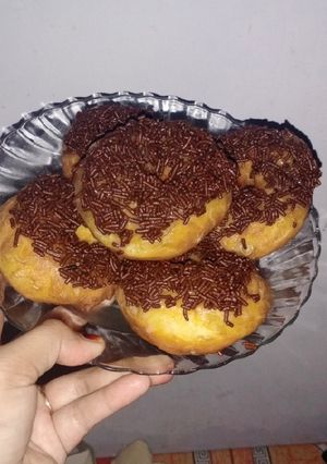 Foto resep Donat tanpa kentang empuk simpel sederhana