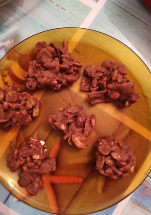 Una foto de Rocas de cereales y arroz inflado