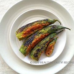 A picture of Stuffed Bitter gourd.