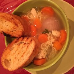 A picture of Chicken Noodle Soup.