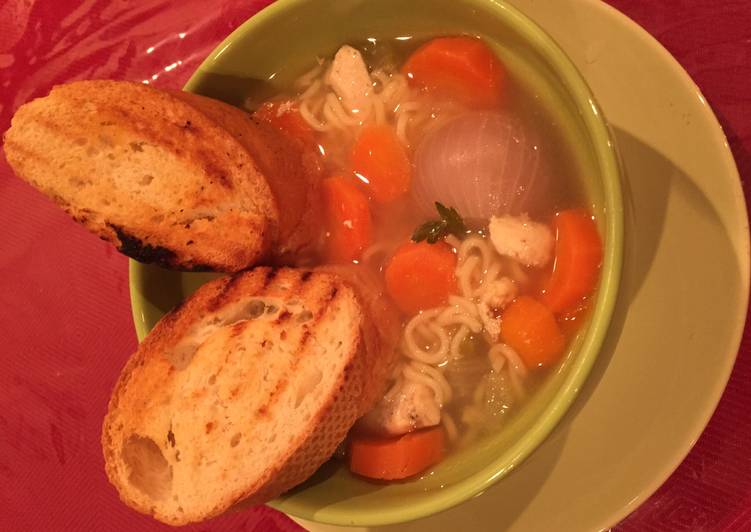 Steps to Make Perfect Chicken Noodle Soup