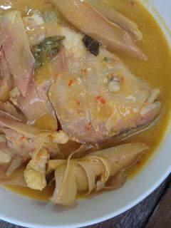 Gambar Kepala Ikan Talapia Masak Tempoyak