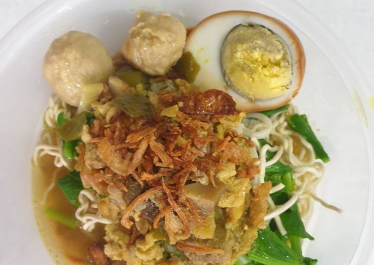 Mie ayam jamur ala dapoermadam