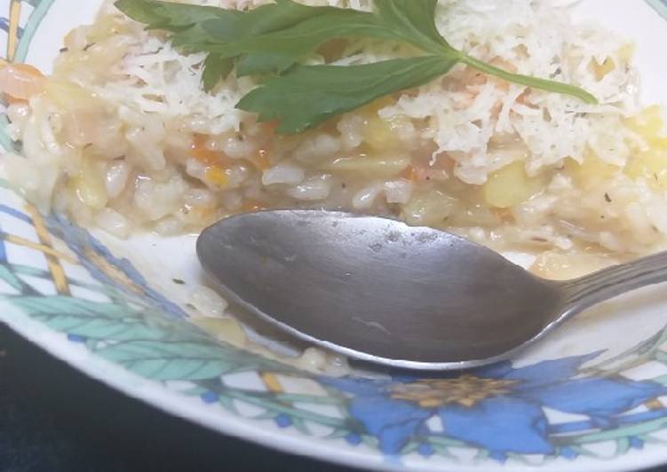 Risotto Wortel Udang