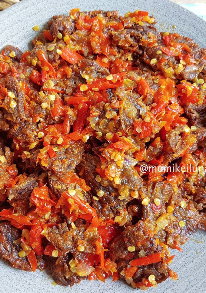 Foto resep Dendeng batokok dendeng balado