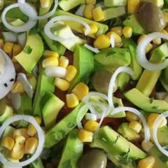 A picture of Healthy salad.