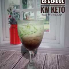 A picture of Es cendol kw keto.