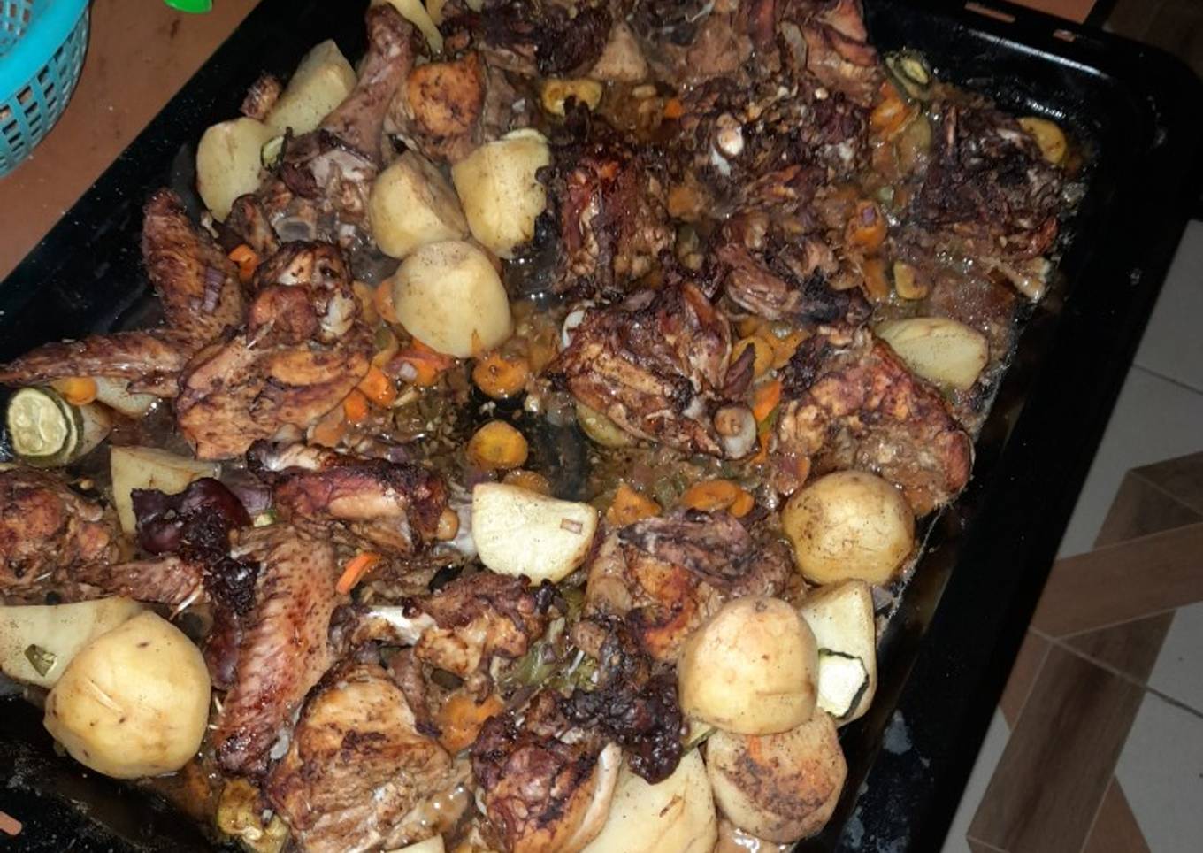 Oven Baked Chicken with Potatoes