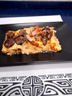 Una foto de Canelones de marisco