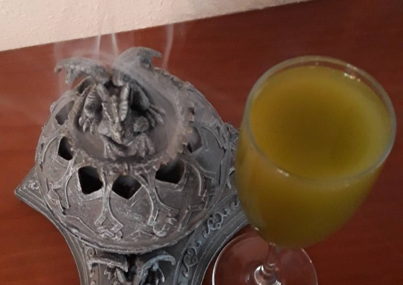 Bebida alcalinizánte. "el brujo bueno"