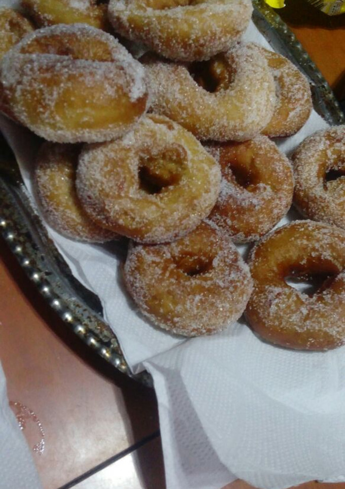 Una foto de Rosquitas con harina para pizzas o panes