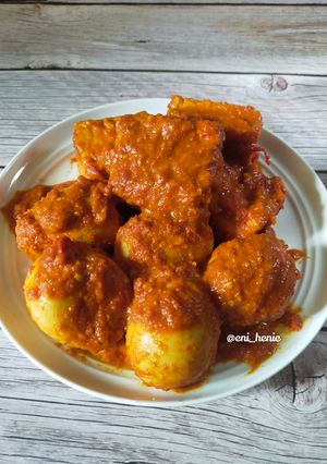 Foto resep 1086. Tahu Telur Bumbu Bali